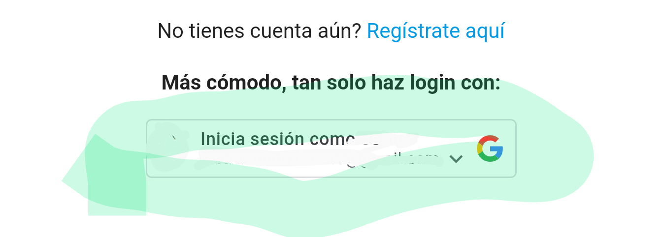 Registro de usuario